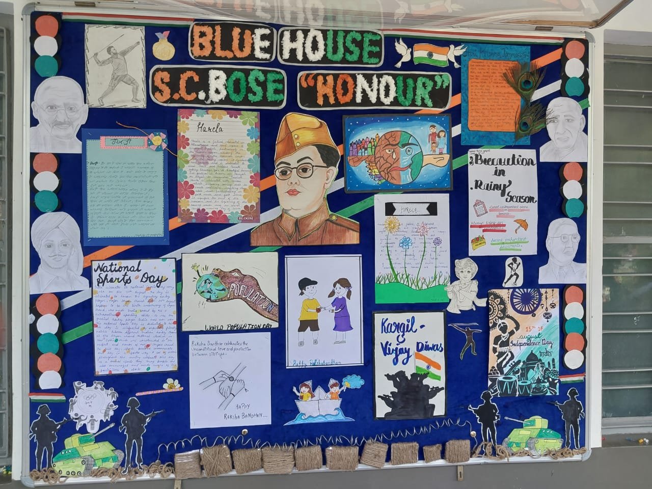 Inter-House Display Board